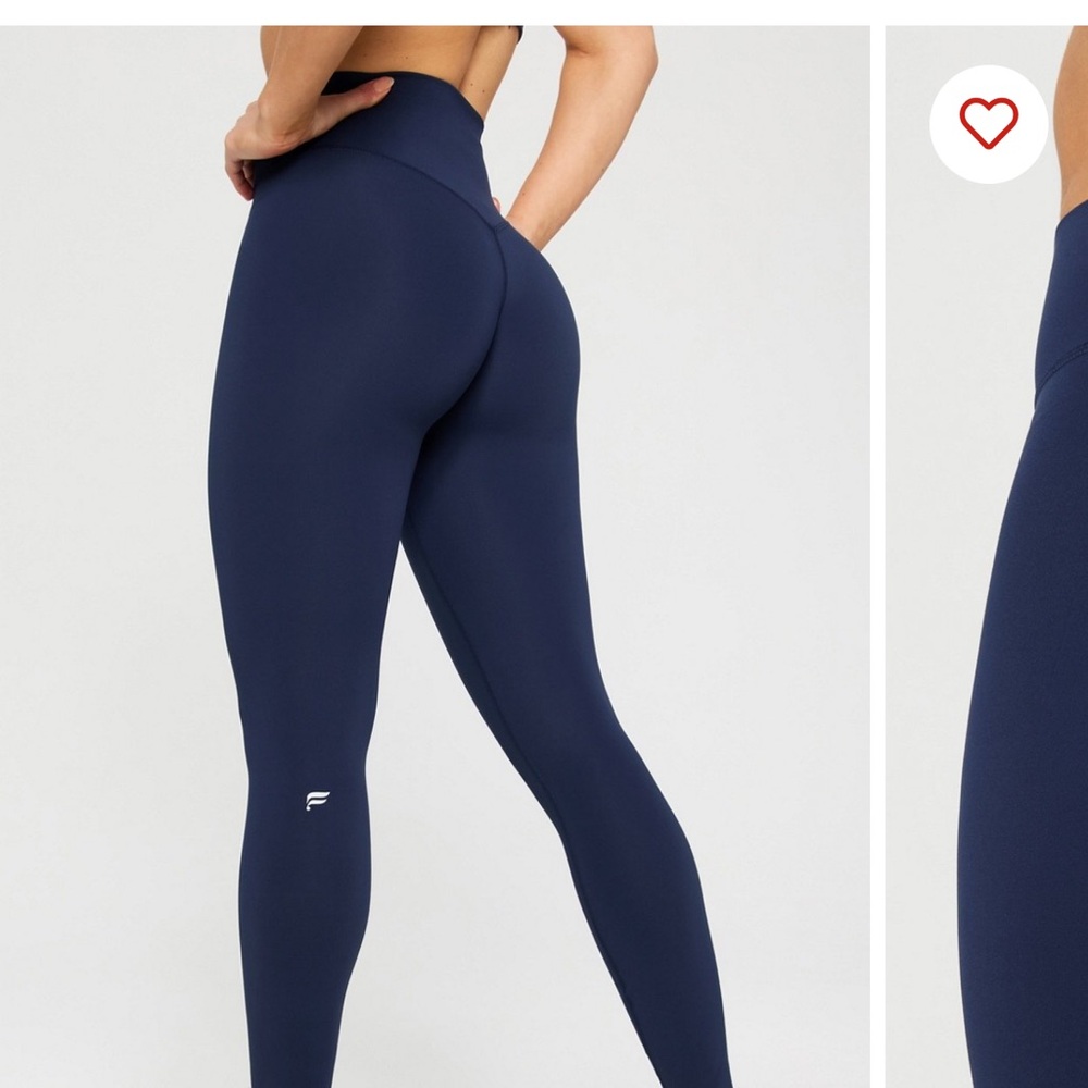 Fabletics Navy High-Waist Leggings